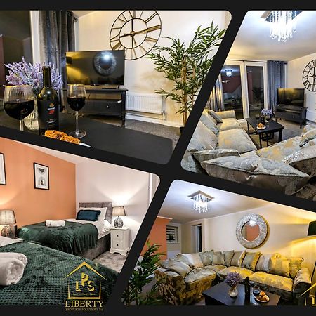 6 Guests * 4 Bedroom * Free Wi-Fi *Huntingdon Bagian luar foto