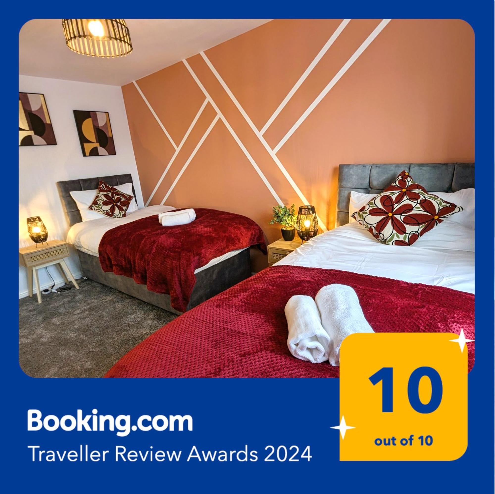 6 Guests * 4 Bedroom * Free Wi-Fi *Huntingdon Bagian luar foto